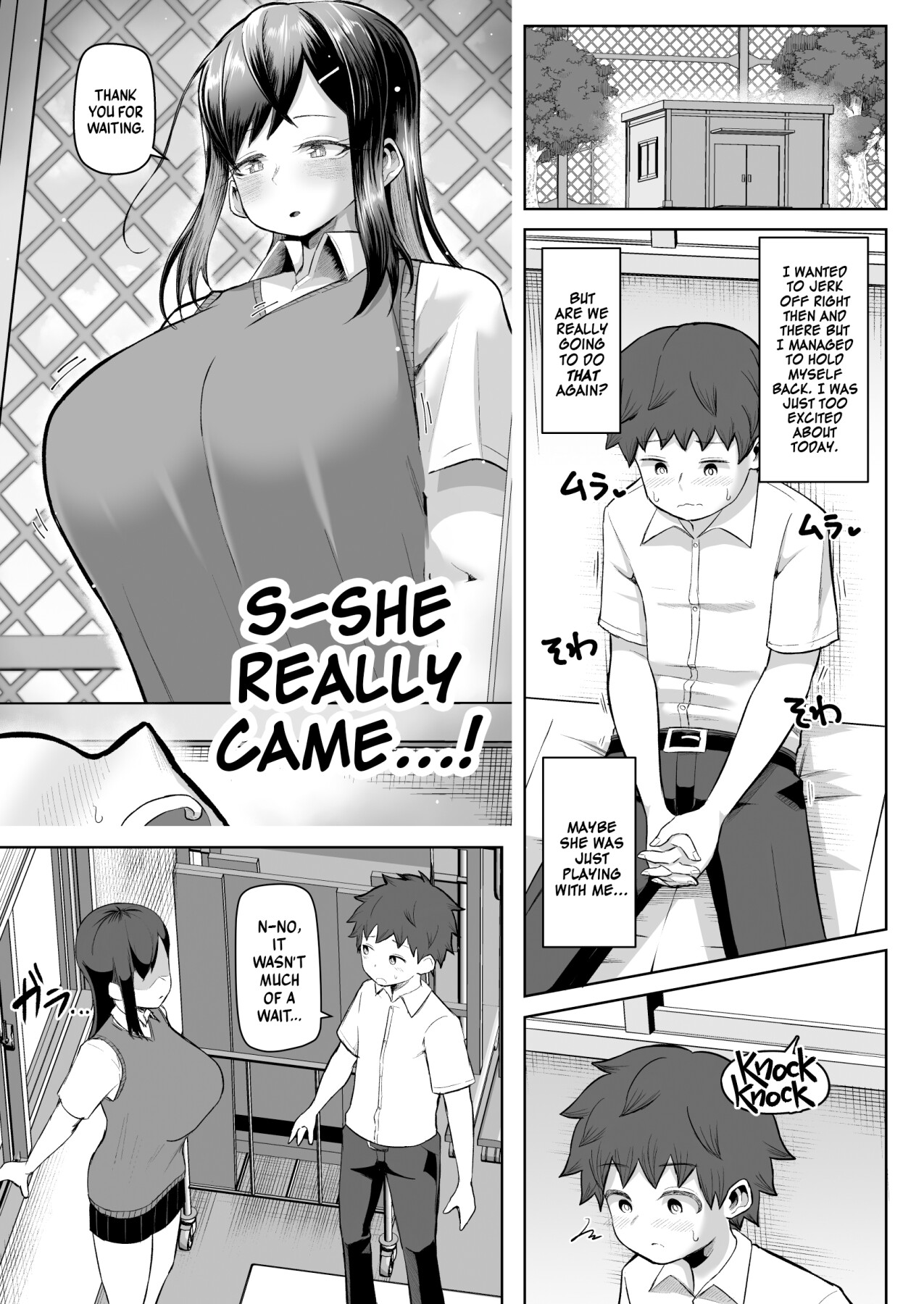 Hentai Manga Comic-My Classmate Who Gives Me Titjobs For Some Reason-Read-16